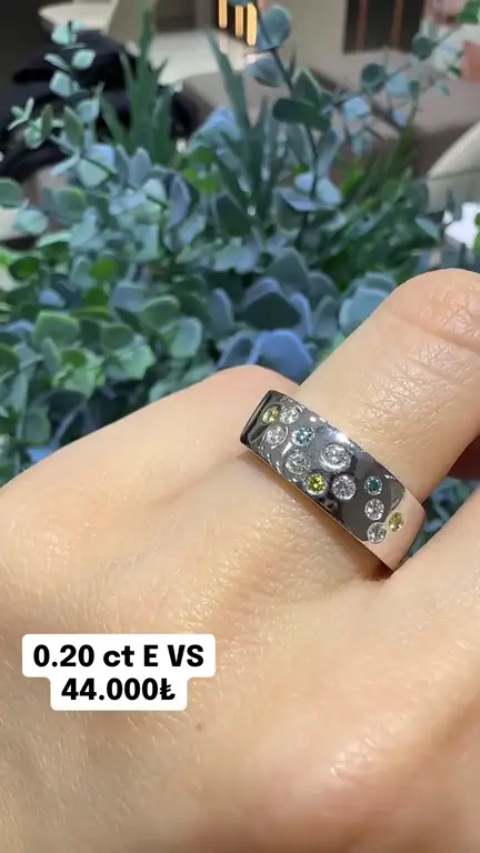 0.20 ct Tasarım Pırlanta Yüzük videosundan kare