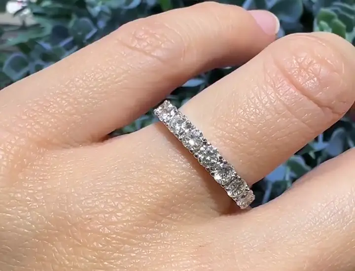 1.20 ct Yarımtur Pırlanta Yüzük, görsel 2