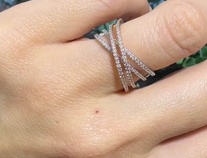 0.70 ct Tasarım Pırlanta Yüzük, görsel 2