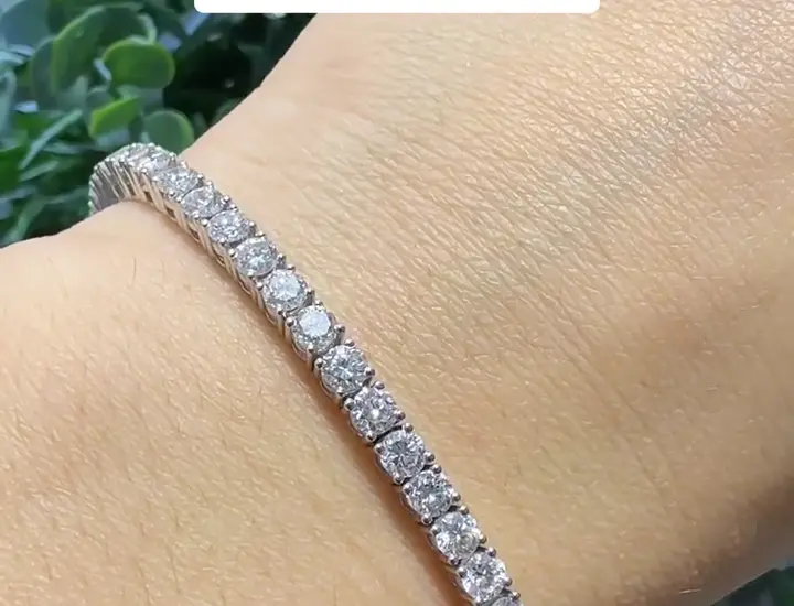 7.92 ct Suyolu Pırlanta Bileklik, görsel 2