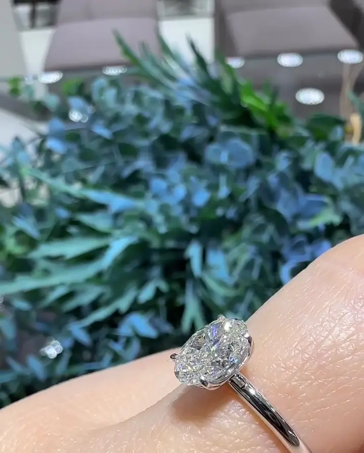 1.20 ct Oval Pırlanta Yüzük, görsel 2