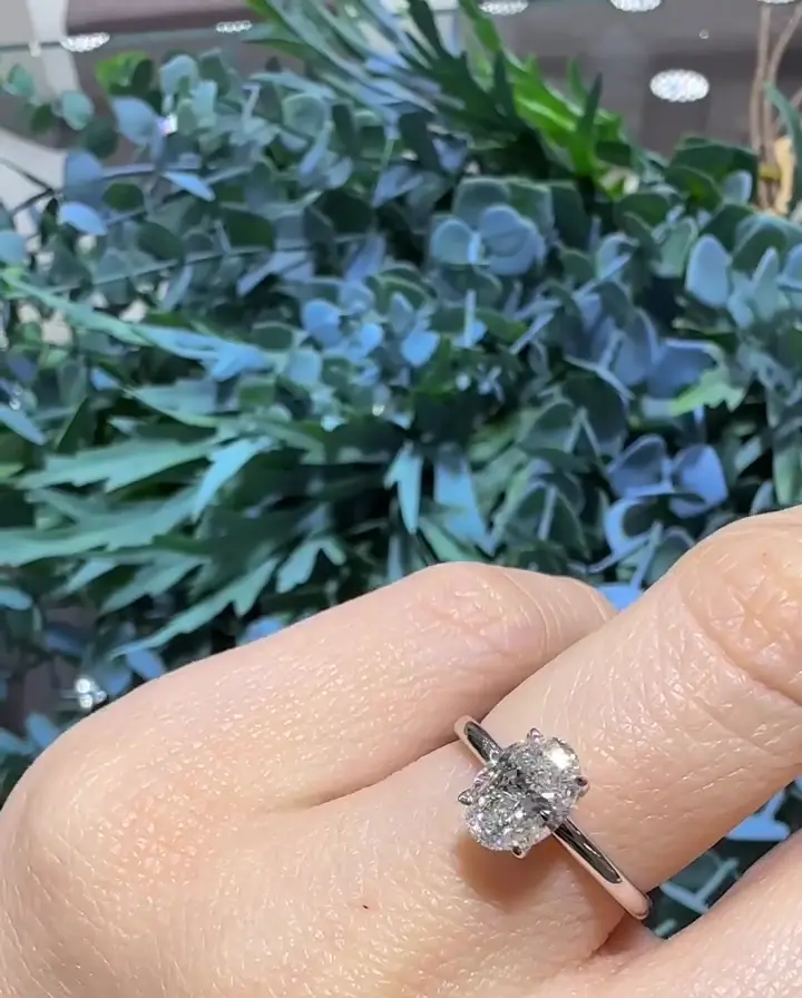 1.20 ct Oval Pırlanta Yüzük, görsel 3