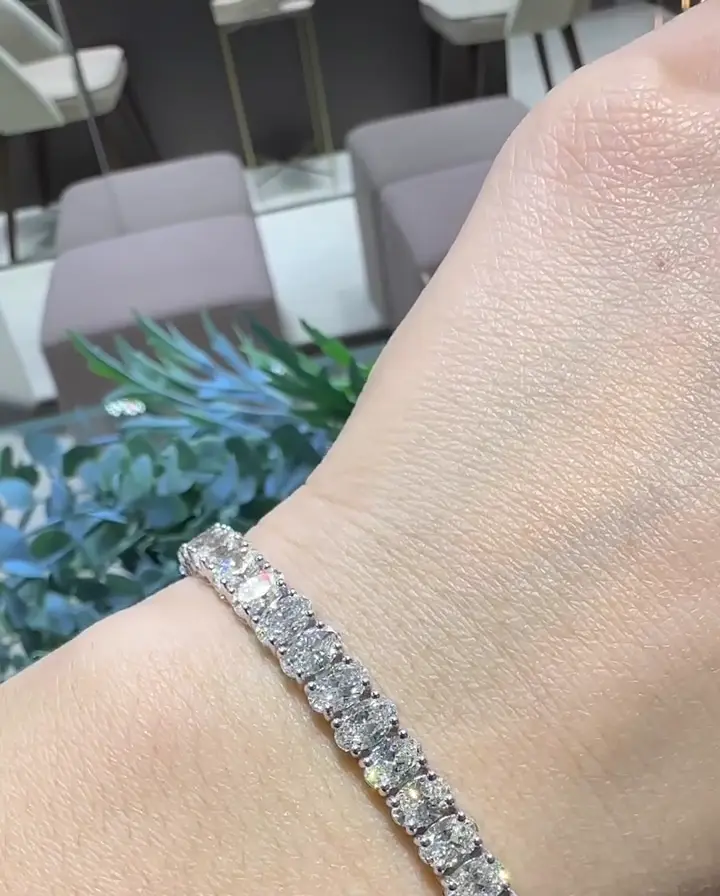 16.65 ct Suyolu Pırlanta Bileklik, görsel 1