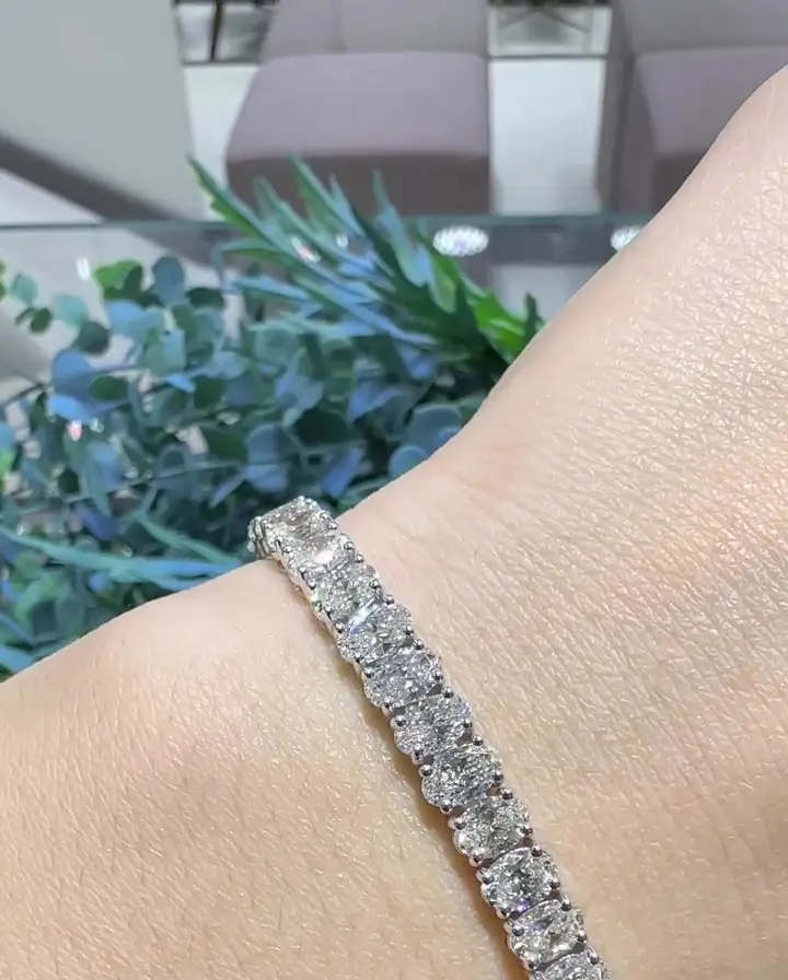 16.65 ct Suyolu Pırlanta Bileklik, görsel 3