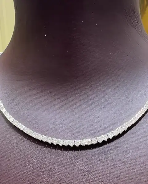 5.09 ct Suyolu Pırlanta Gerdanlık