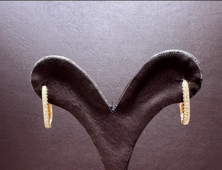 0.15 ct Pırlanta Küpe, görsel 1