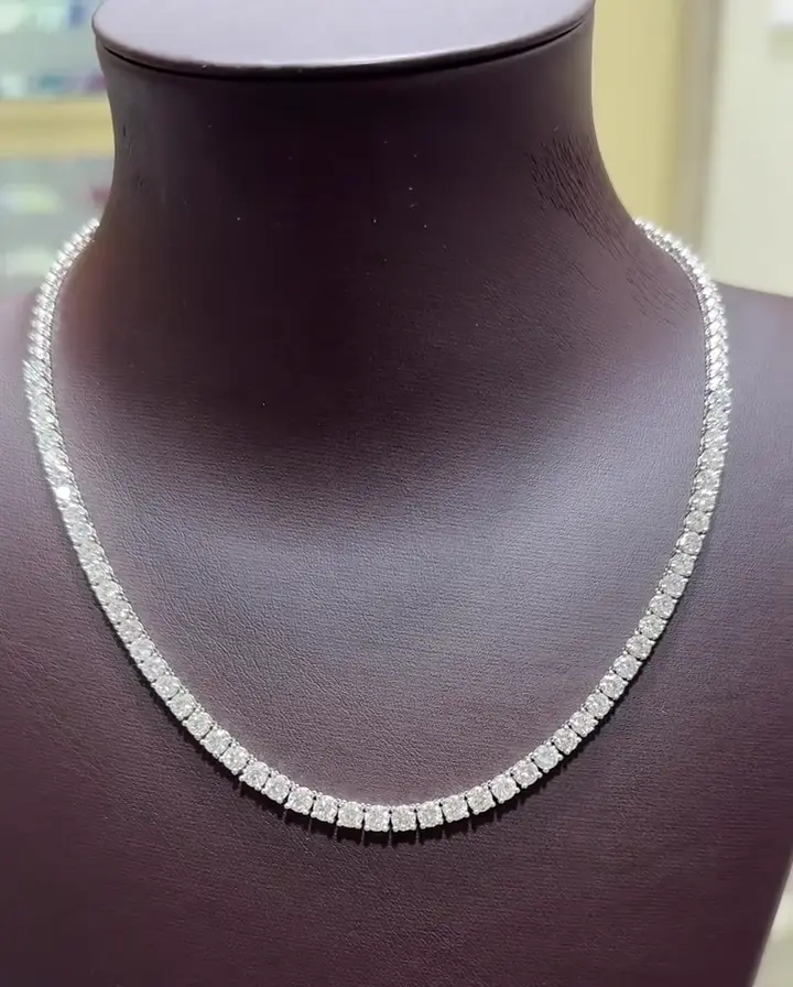 10.83 ct Suyolu Pırlanta Gerdanlık, görsel 2
