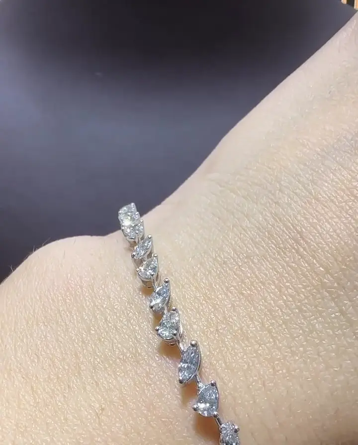 0.77-0.80 ct Pırlanta Bileklik, görsel 3