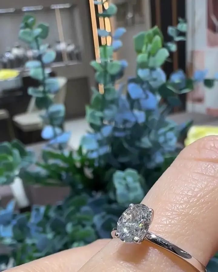 0.90 ct Tektaş Pırlanta Yüzük, görsel 2