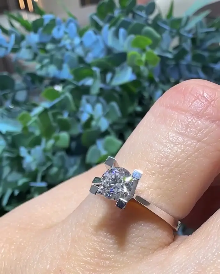 0.60 ct Tektaş Pırlanta Yüzük, görsel 1