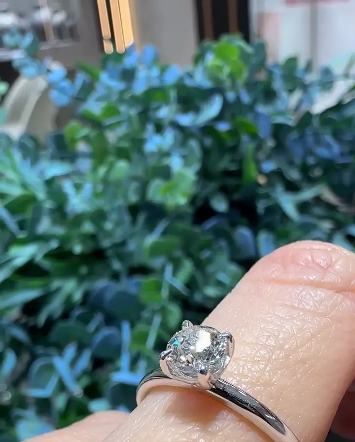 0.54 ct Tektaş Pırlanta Yüzük, görsel 2