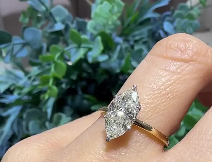 2.03 ct Tektaş Pırlanta Yüzük, görsel 3