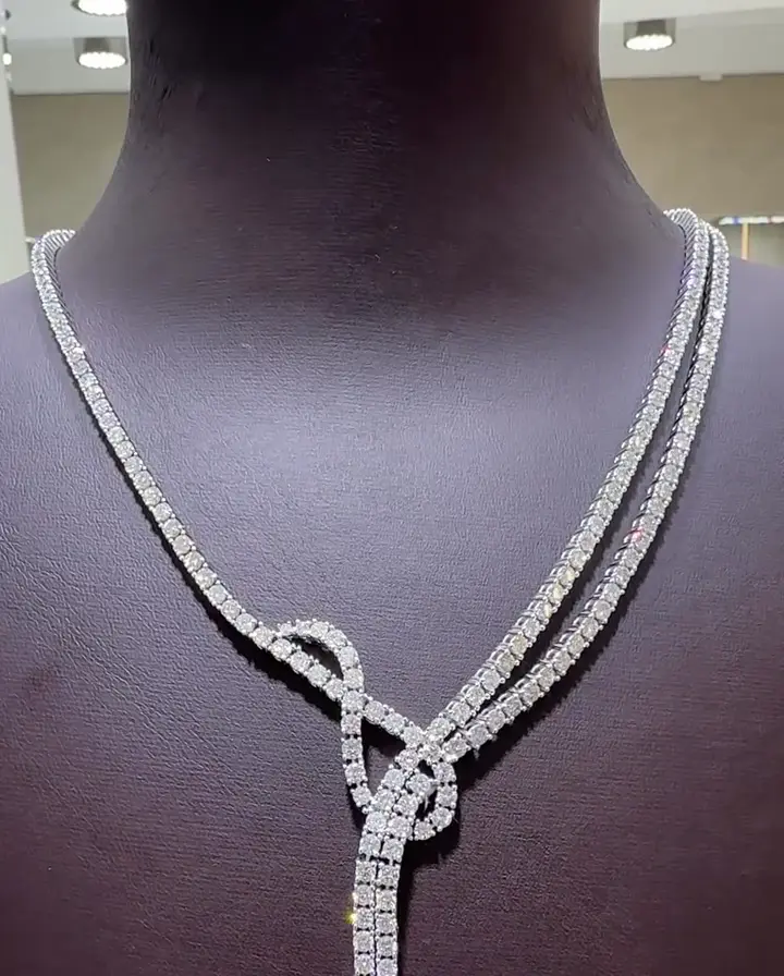 21.07 ct Pırlanta Gerdanlık, görsel 2